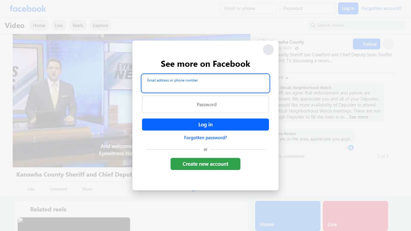 Kanawha County Sheriff Joe Crawford and Chief Deputy Sean Snuffer were on WCHS TV discussing a recent warrant sweep that led to 9 successful arrests and about training deputies on active threats at schools as the new school year starts in just a few weeks. | Kanawha County | Facebook